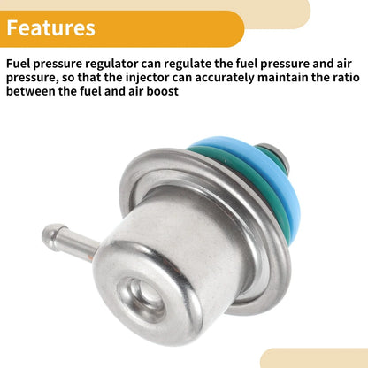 Fuel Pressure Regulator for Ford E-150 (1999–2004) No.CM4911 Metal 20-70 Psi