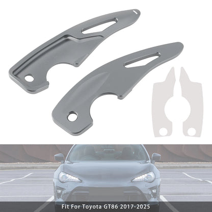 Steering Wheel Paddle Shifter Extension for Subaru Toyota (2017–2025) Aluminium Grey