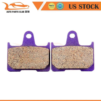 Rear Carbon Fiber Brake Pads for Suzuki GSXR 600 750 1000 (FA254)