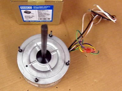 Fasco D7909 AC Condenser Fan Motor for Air Conditioner (1/4 HP, 1075 RPM)