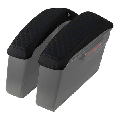 Hard Saddlebags Lids Covers for Harley Road King, Street Glide (2014–2023)