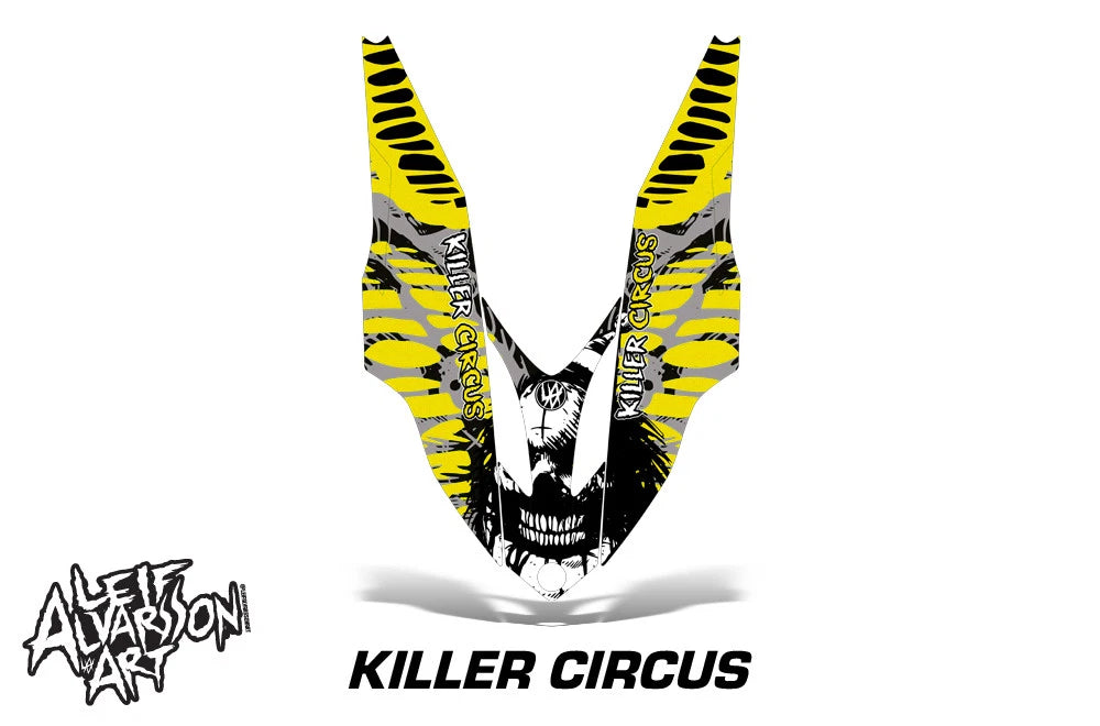 Hood Graphic Decals Stickers for Yamaha Apex (2006–2010)
