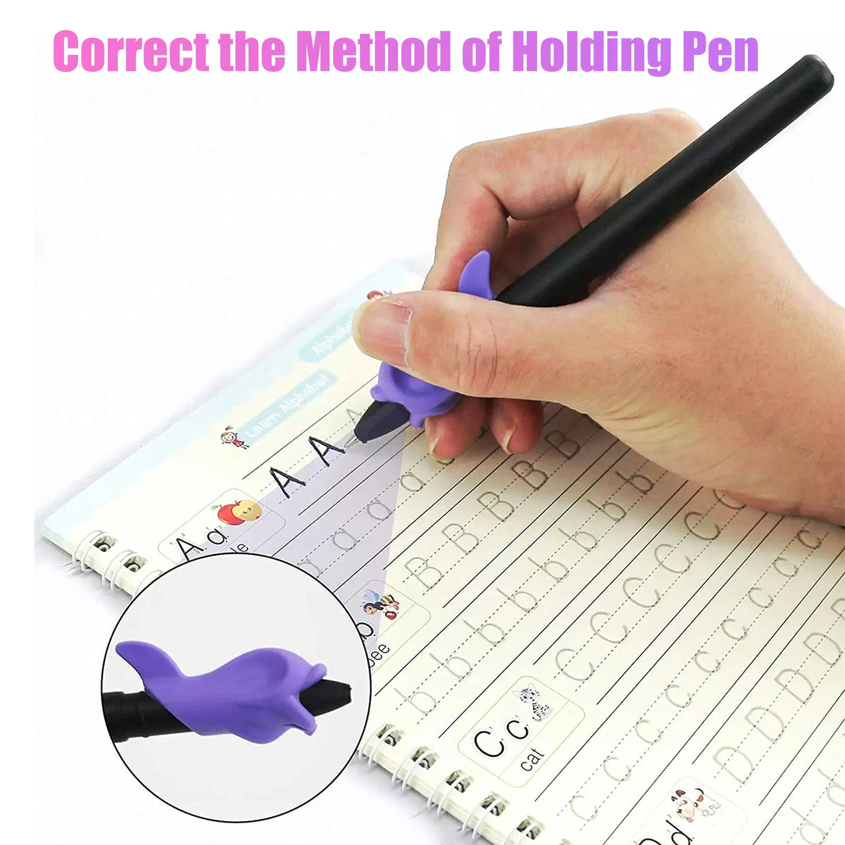 16X Reusable Magic Practice Copybook for Boys, Girls
