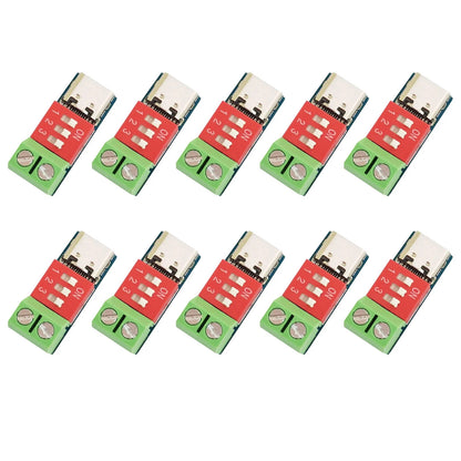 10x Fast Charge Decoy Module 100W USB-C Auto Switching Reverse Plug Detect