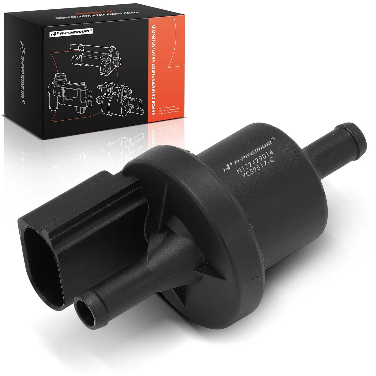 Vapor Canister Purge Valve for Audi A3 Quattro Volkswagen Eos (2006–2013) V10770031