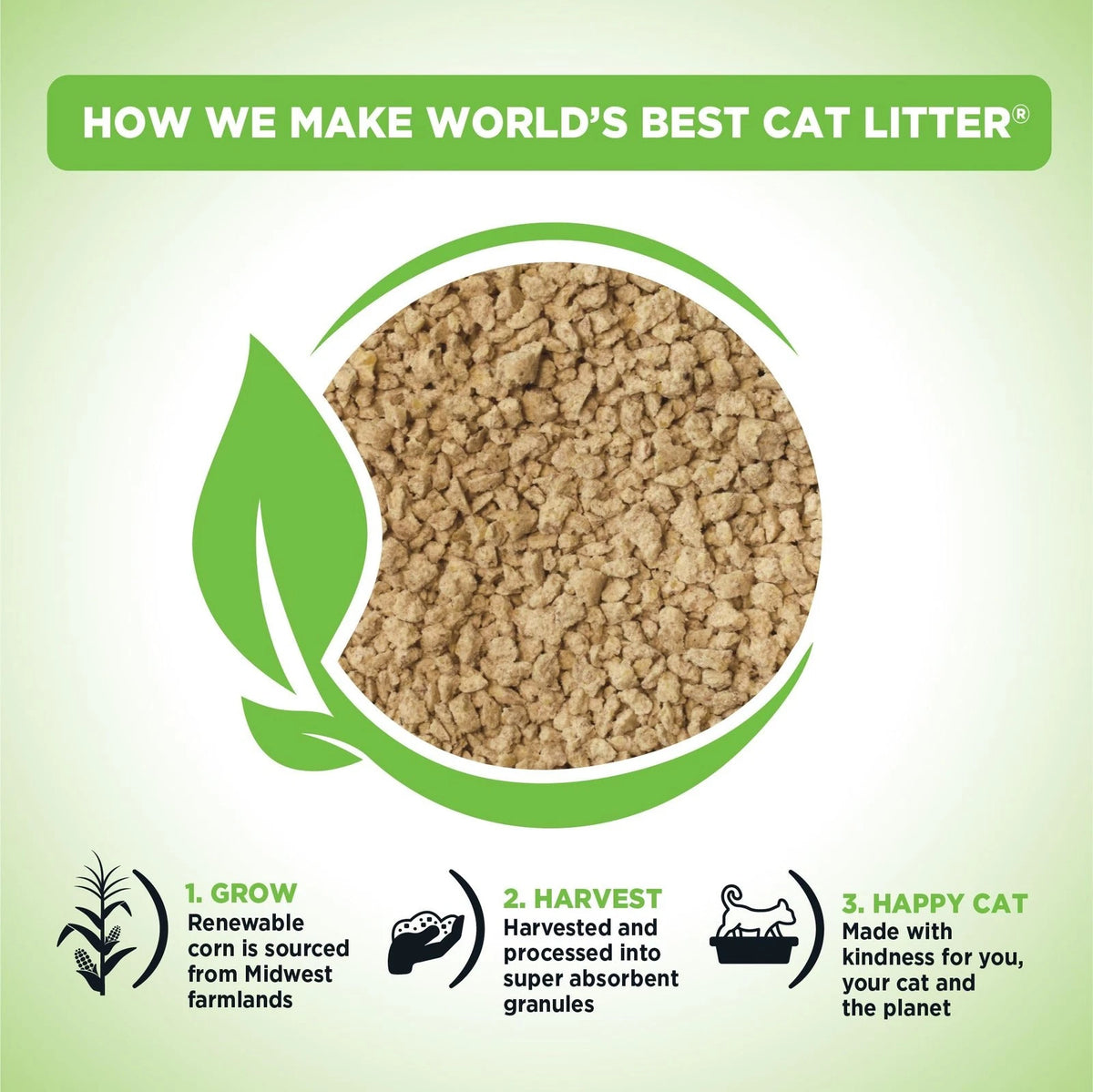 Comfort Care Unscented Cat Litter, 32-Pound