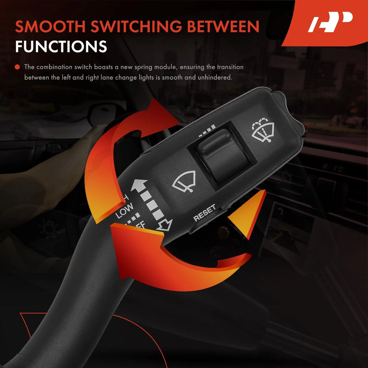 Windshield Wiper Switch for Audi A4 (2003–2008) 1S4190, V15803233, 4E0953503B