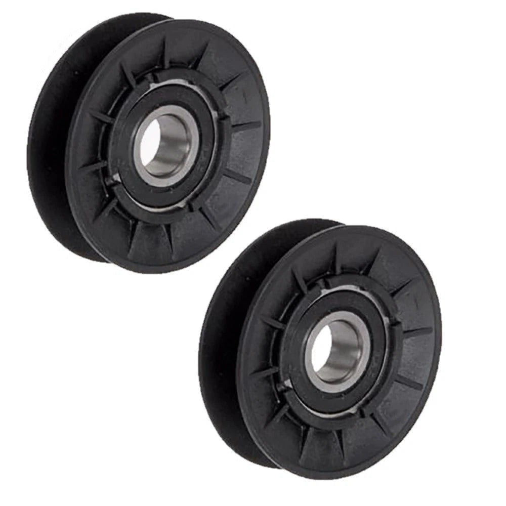 2X V Idler Pulley for John Deere G110 L100 L110 L118 L120