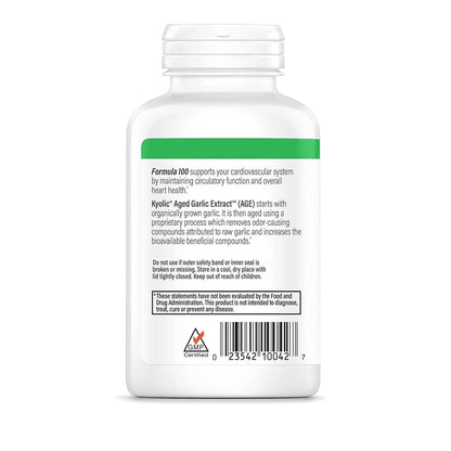 Kyolic Aged Garlic Extract Formula 100 for Cardiovascular Health