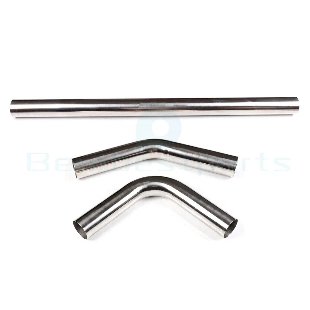 3" (76mm) T-304 Stainless Steel Exhaust Tube Pipe Bend for Universal