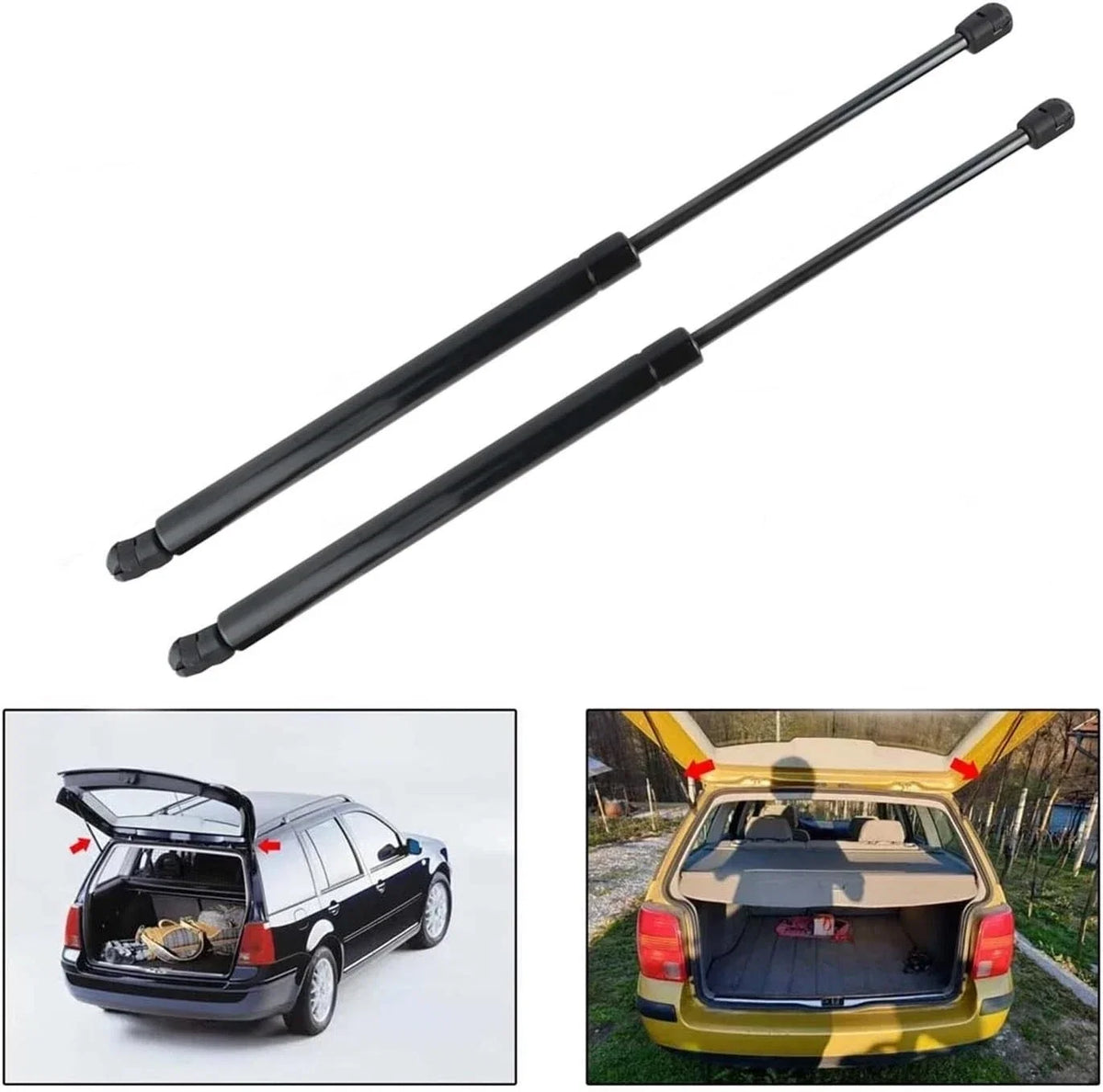 Pair Tailgate Gas Springs OE 430719071200 for Hyundai i10 (2008–2013)