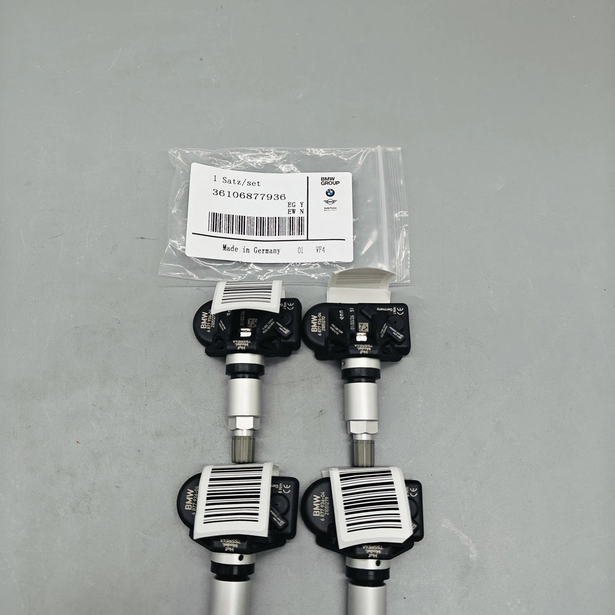 4X TPMS Sensor 36106877936 for BMW G01 G02 G05 G30 G31 G32 G11 G12 G15