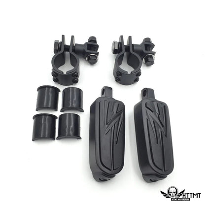 Flash Lightning Foot Peg Clamp for Harley Sportster 883 1340 (1" 1.25")