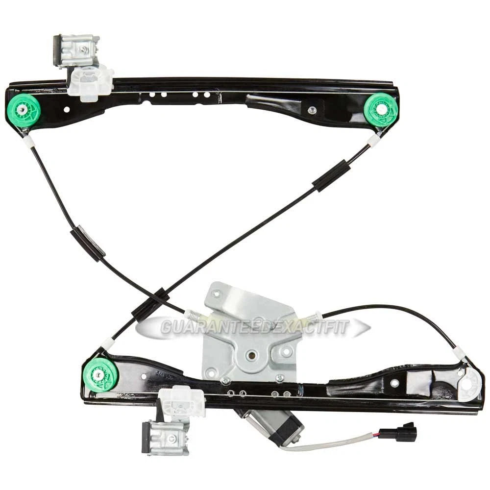 Front Window Regulator w/ Motor for Pontiac G6 (2005–2010) 17-00702AN, 10377078, 10385196