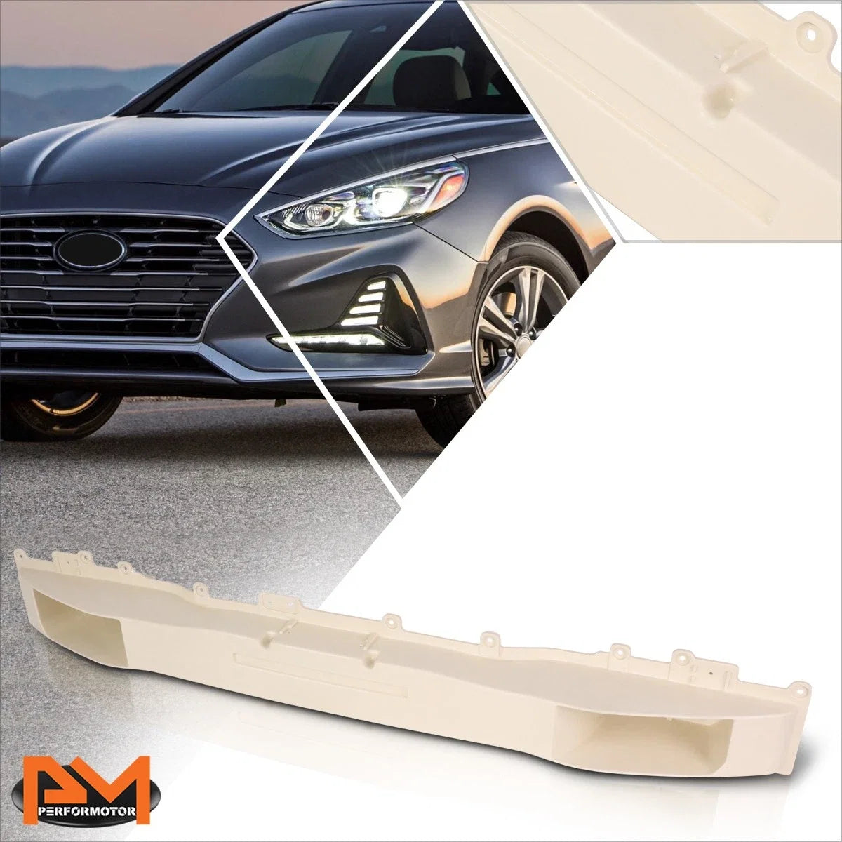 Rear Bumper Reinforcement Impact Absorber Bar for Hyundai Sonata (2018–2019)