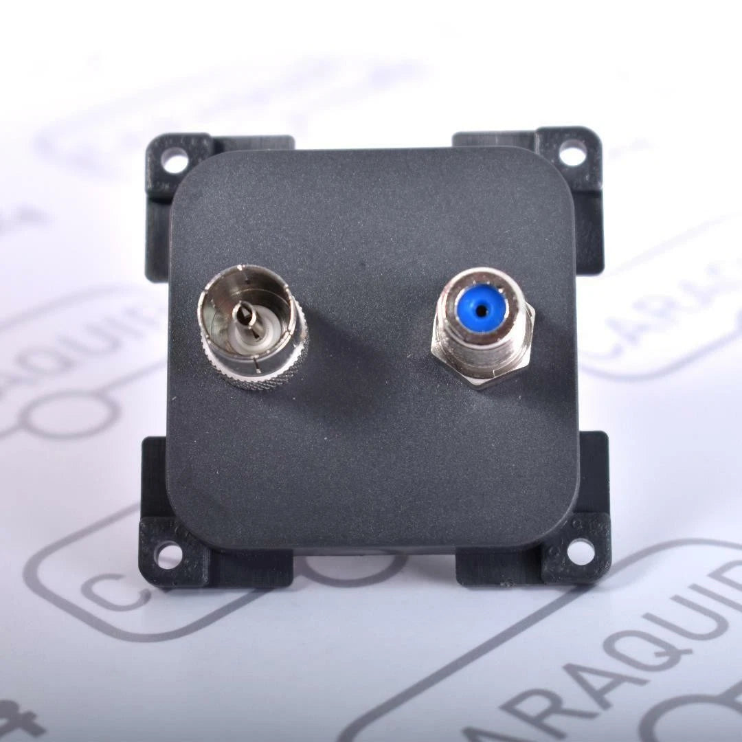 C-Line Aerial Socket Outlet for VW Caravan Motorhome (PO254)