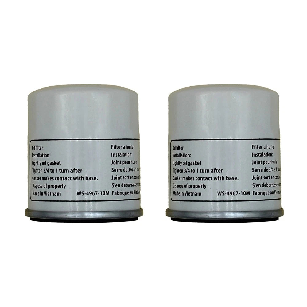 2 Oil Transmission Filters for Bad Boy 063-1050-00 Hydro Gear 52114