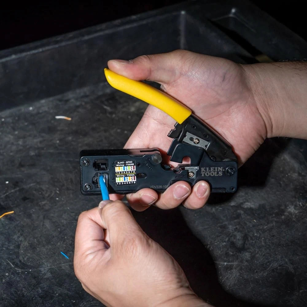 Compact Crimper for Klein Tools RJ45 (Data)