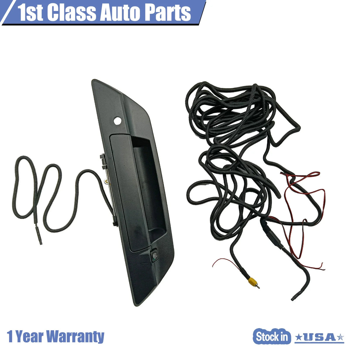 Tailgate Liftgate Handle Black for Hilux Revo (2015–2020) w/ Backup Camera 690900K350