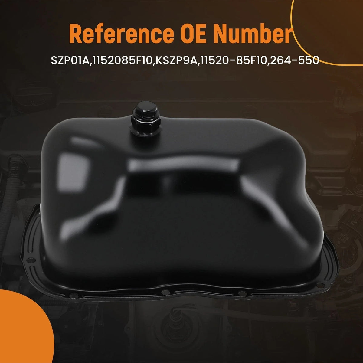 Oil Pan for Suzuki Grand Vitara/XL-7 V6 2.5L 2.7L (1999–2006) 1152085F10