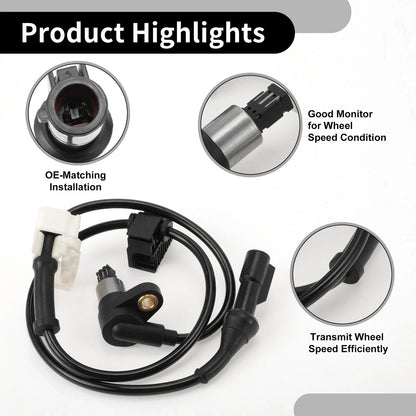 ABS Wheel Speed Sensor No.F75Z2C204CA for Ford Expedition (1997–2002) RWD