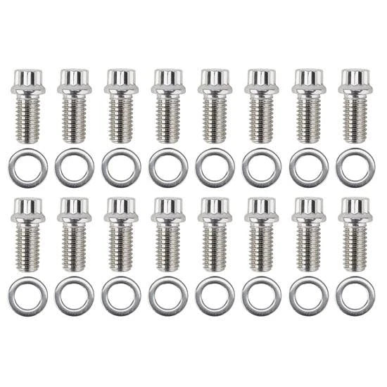 Set of 16 ARP Header Bolts 3/8-16 x 3/4 for 400-1202