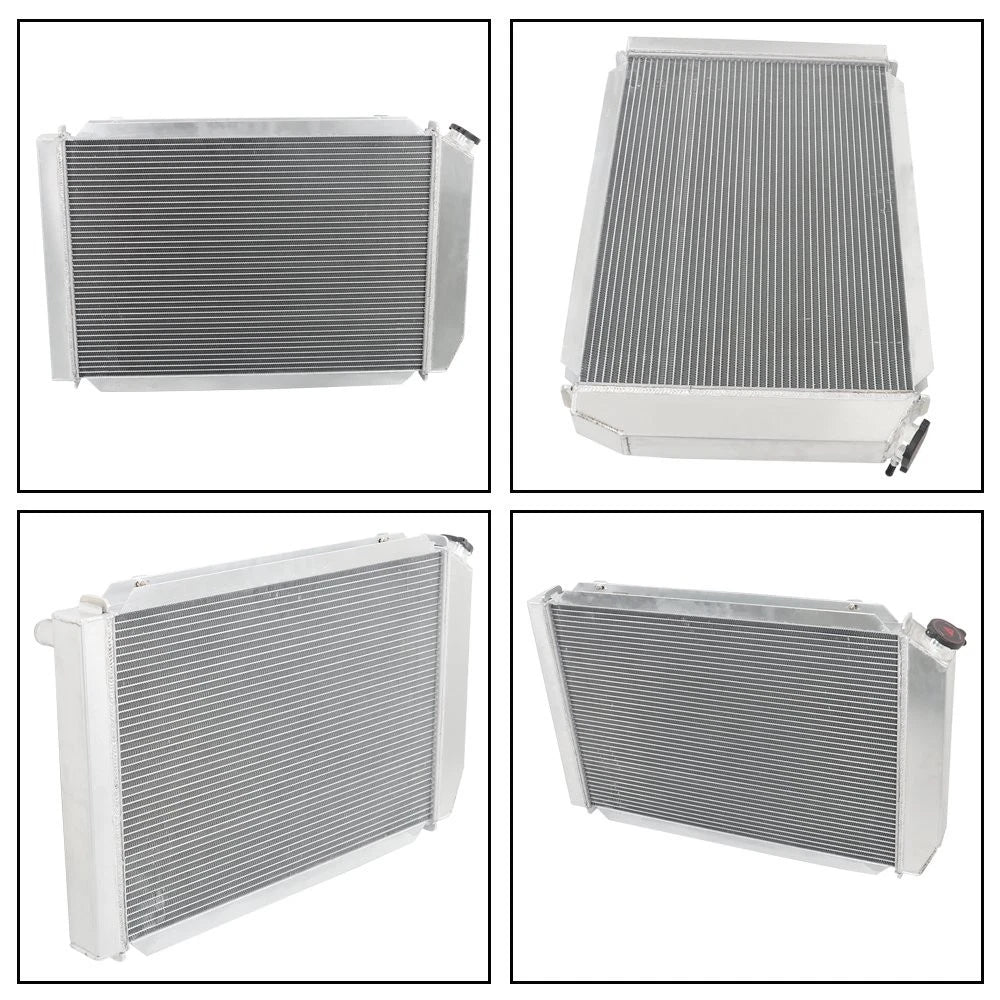 3 Row Aluminum Radiator Shroud + Fan for Ford Mustang (1979–1993) BCK105094K