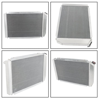 3 Row Aluminum Radiator Shroud + Fan for Ford Mustang (1979–1993) BCK105094K