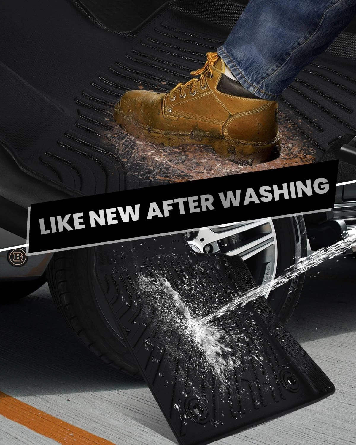 AllWeather Waterproof Floor Mats for Honda Accord (2018–2022)