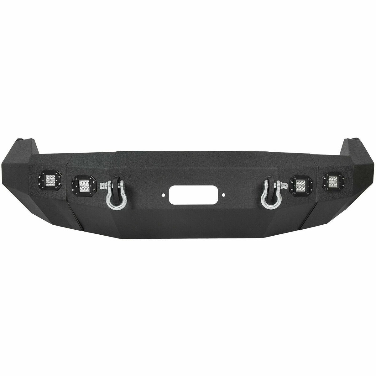 Front Bumper w/ LED Lights & D-Rings for Ford F150 (2009–2014)