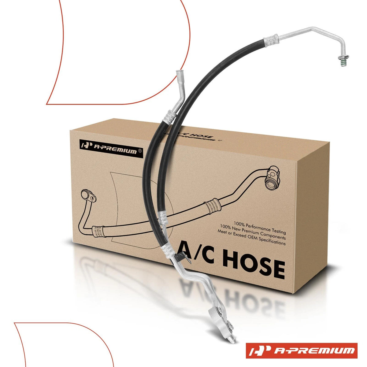 A-Premium A/C Suction & Discharge Line Hose Assembly for Dodge Ram 1500 (1997) 55056511, HA112045C