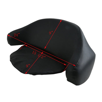 Chopped Trunk Backrest for Harley Touring Street Glide (1997–2013)
