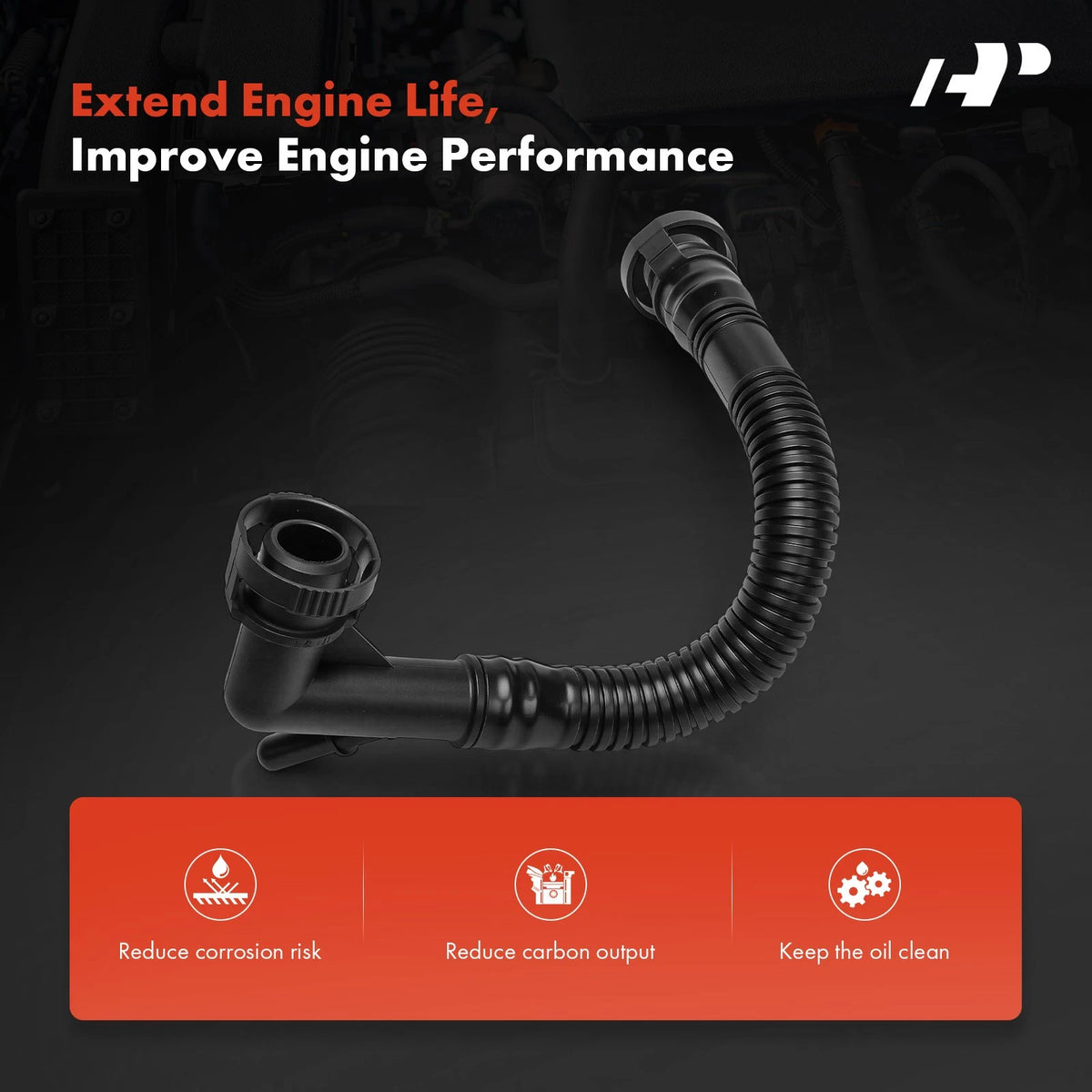 Crankcase Breather Hose for BMW E53 X5 E83 X3 E85 Z4 E36 Z3 E39 (11617504535)