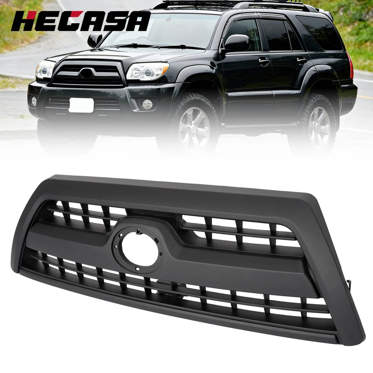 Front Bumper Upper Grille for Toyota 4Runner (2006–2009) #5310035A03D0
