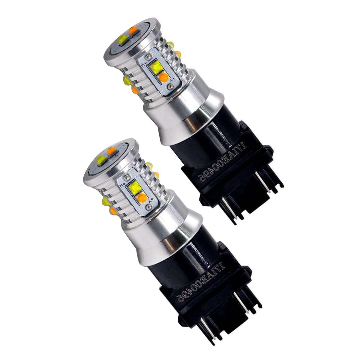 2X 3157 LED Turn Signal Lights Switchback for Chevy Silverado 1500 (1999–2013)