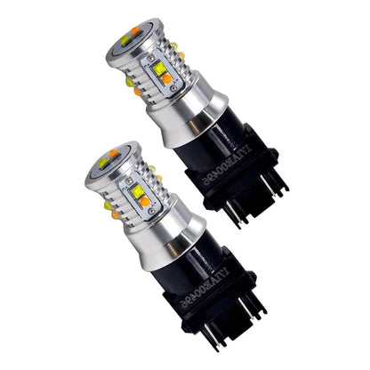 2X 3157 LED Turn Signal Lights Switchback for Chevy Silverado 1500 (1999–2013)