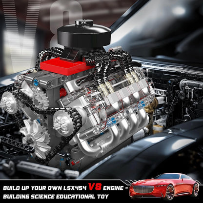 V8 Engine Model Kit for
