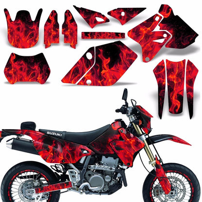 Graphics MX Decals + Plates for Suzuki DRZ400 S/SM (2000–2023)