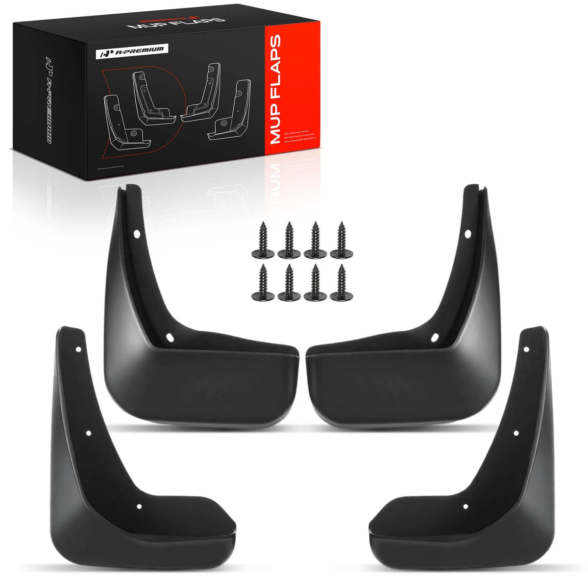 4PCS Splash Guards Mud Flaps for Buick LaCrosse (2010–2016)