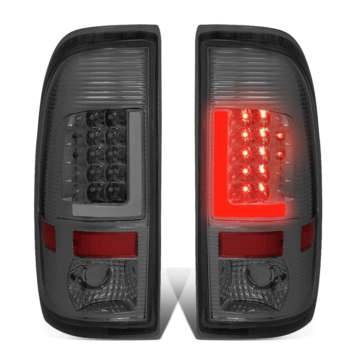 3D LED L-Bar Tail Brake Light Lamp for Ford F250 F350 Super Duty (2008–2016)