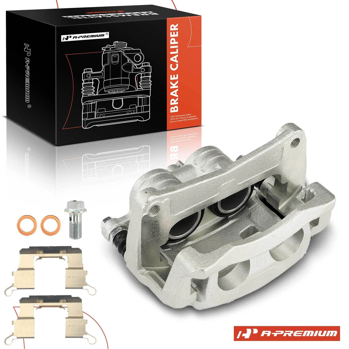 Front RH Brake Caliper for Subaru Impreza, Forester, Crosstrek (2017–2018) 26292FL020, 19-B7454