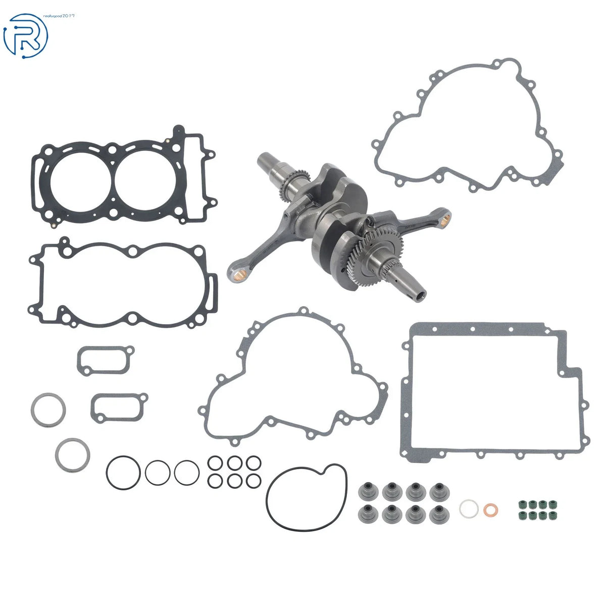 Engine Crankshaft Gaskets Seals Rebuild Kit for Polaris Ranger XP 900 (2013–2020)