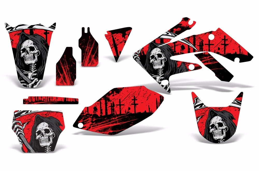 Graphic Stickers +#PLT/RIM Decals for Honda CRF250R (2004–2009)