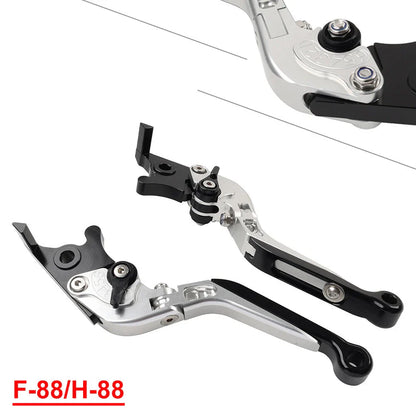 Extendable Brake Clutch Levers for Kawasaki ZX1400 ZX14R ZZR1400 (06-17)