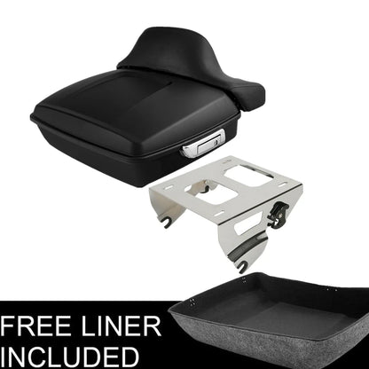 Chopped Trunk Pad for Harley Touring (2014–2023) - Matt Black