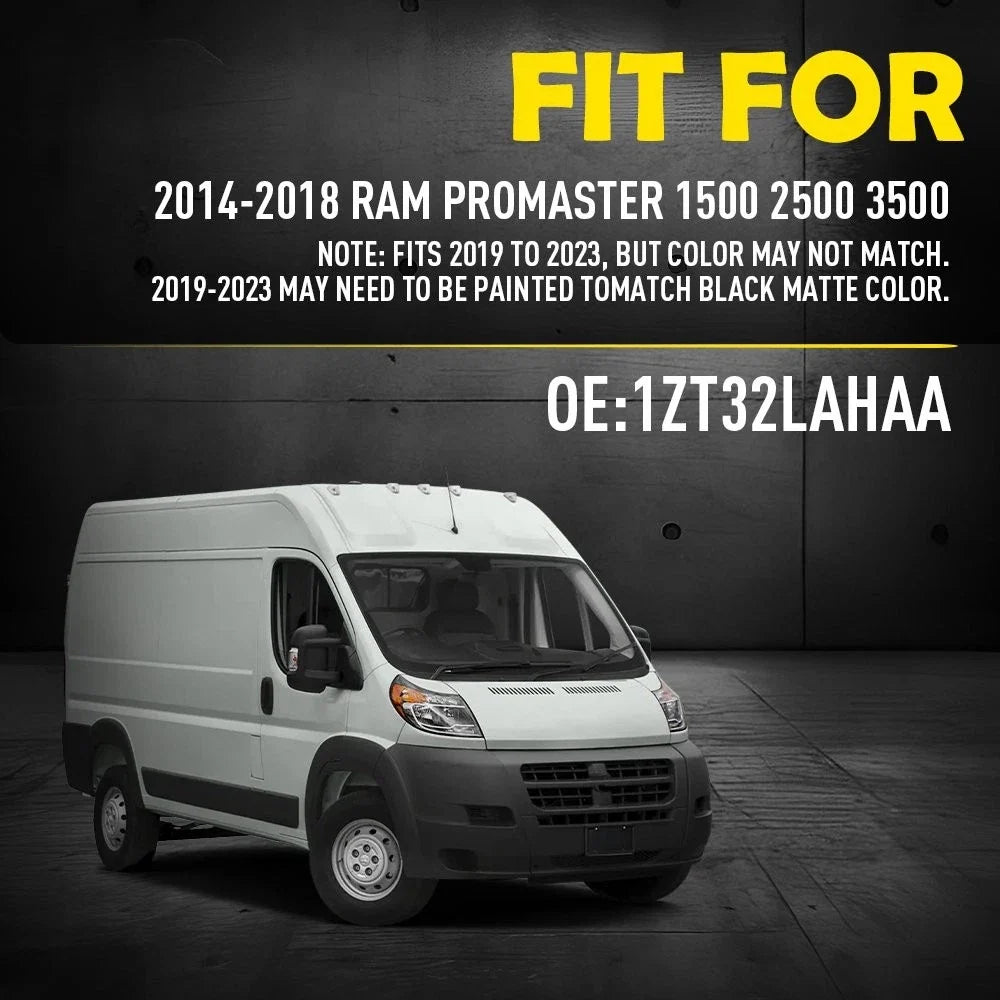 Molding Body Trim Rear Driver Side for Dodge Ram ProMaster 1500 2500 (2014–2018)