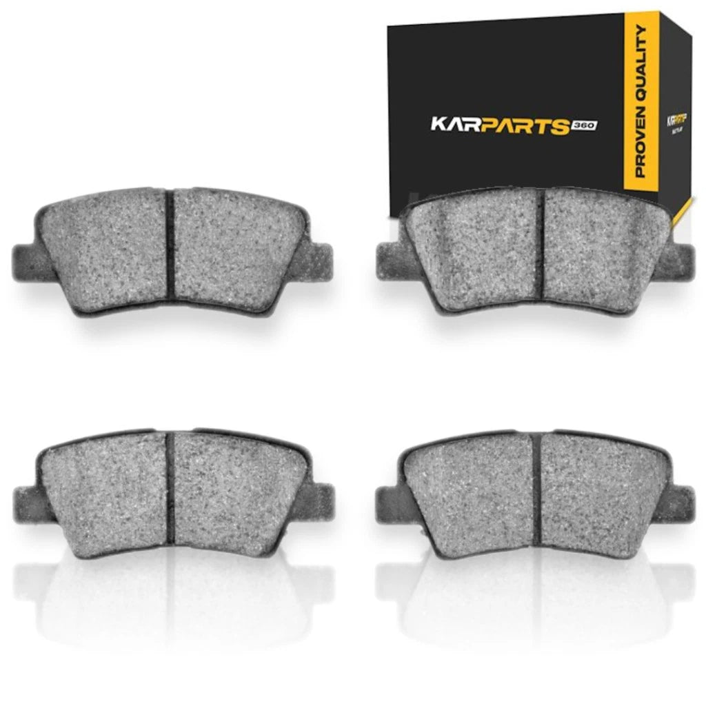 Set of 4 Ceramic Disc Brake Pads for Dodge Attitude (2013–2015) ALX-PAU-DF-1551-1812-00-CLA8