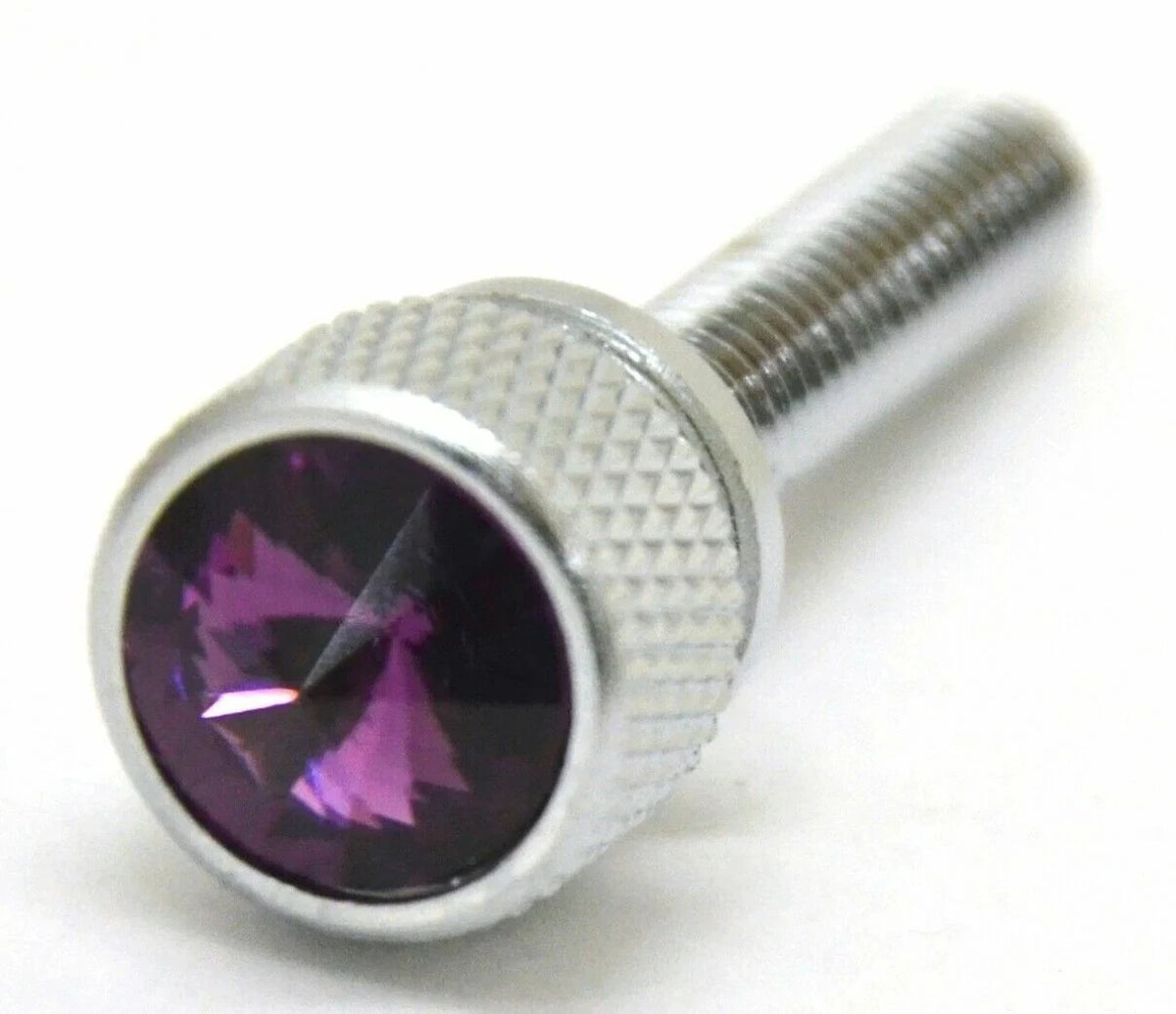 Set of 2 Dash Panel Screws for Kenworth Purple Jewel Chrome (UP#23818)