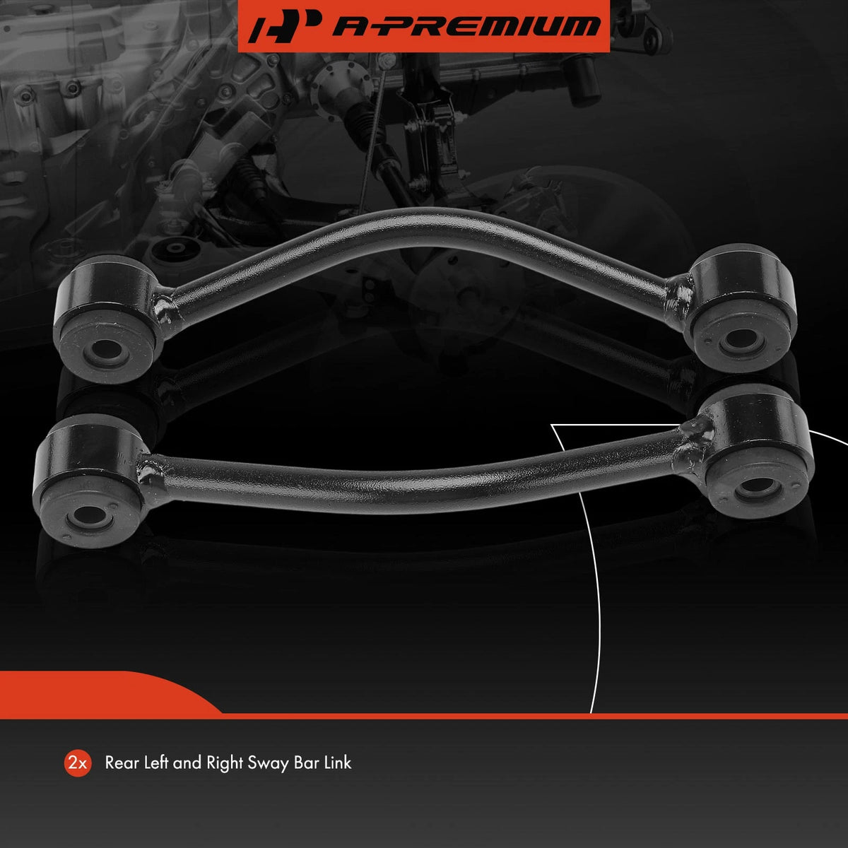 2X Rear Side Sway Bar Link for Pontiac GTO (2004–2006) 92055984, MS50815