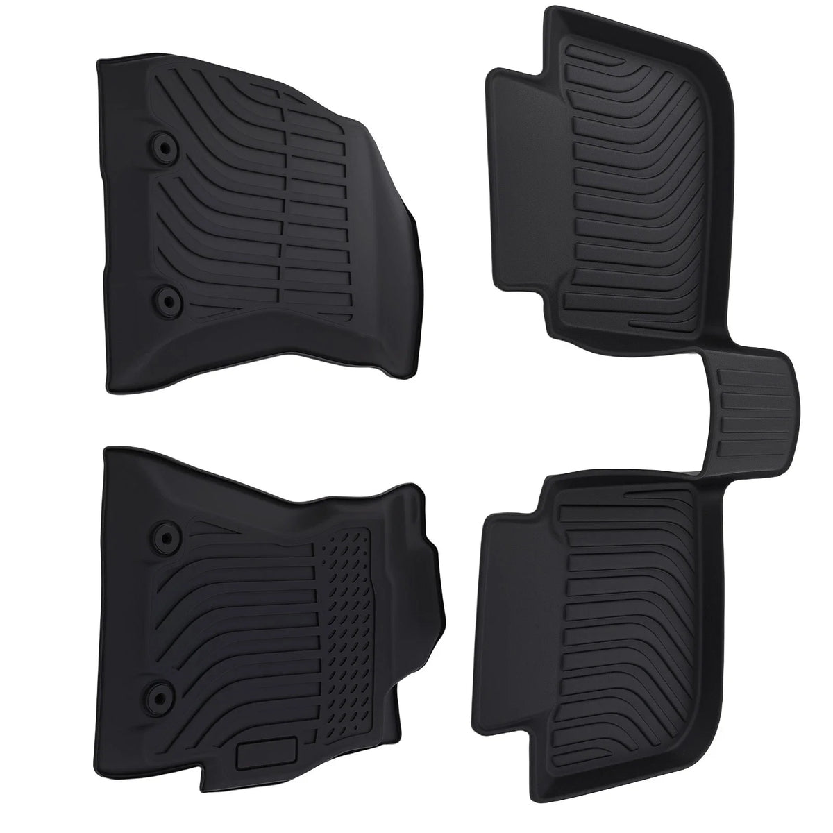 All-Weather Black Carpet Floor Mats for Subaru Outback (2015–2019) TPE
